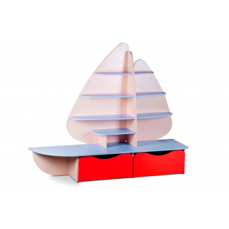 Стеллаж для игрушек и пособий ПАРУСНИК Стеллаж для игрушек и пособий ПАРУСНИК