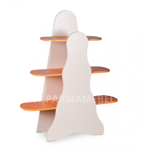 Стеллаж для игрушек и пособий ЁЛОЧКА Стеллаж для игрушек и пособий ЁЛОЧКА