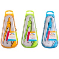 Готовальня ArtSpace, 2 предмета, циркуль 115мм, пластиковый футляр, ассорти Готовальня ArtSpace, 2 предмета, циркуль 115мм, пластиковый футляр, ассорти