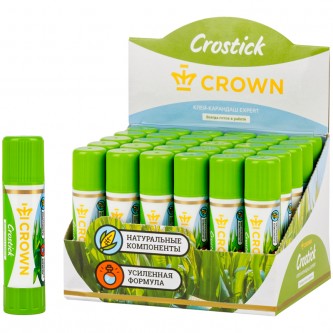 Клей-карандаш Crown 