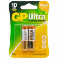 Батарейка GP Ultra AA (LR06) 15AU алкалиновая, BC2