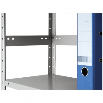 Планка ограничительная Промет MS 40 (2 болта, 2 гайки), серый S24199520402 (ПОД ЗАКАЗ)