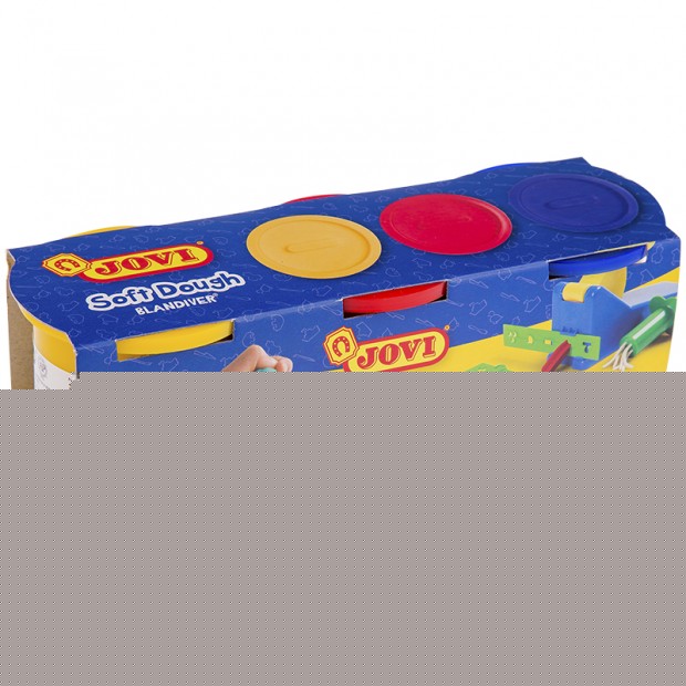 Тесто для лепки JOVI, 03 цвета*110г, картон