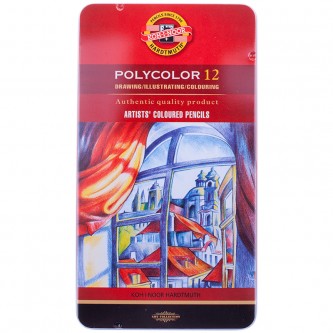 Карандаши цветные художественные Koh-I-Noor Карандаши цветные художественные Koh-I-Noor