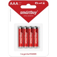 Батарейка SmartBuy AAA (LR03) алкалиновая, BC4