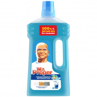 Средство для мытья полов и стен Mr.Proper Средство для мытья полов и стен Mr.Proper