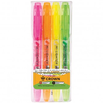 Набор текстовыделителей Crown 