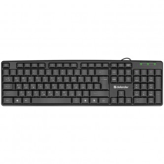 Клавиатура Defender Element HB-520, USB, черный (29/1) Клавиатура Defender Element HB-520, USB, черный (29/1)