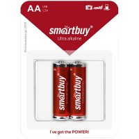 Батарейка SmartBuy AA (LR06) алкалиновая, BC2