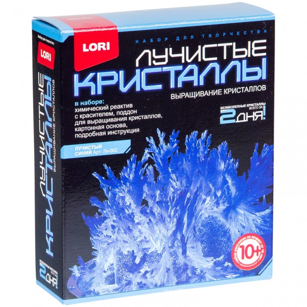 Набор для выращивания кристаллов Lori Набор для выращивания кристаллов Lori