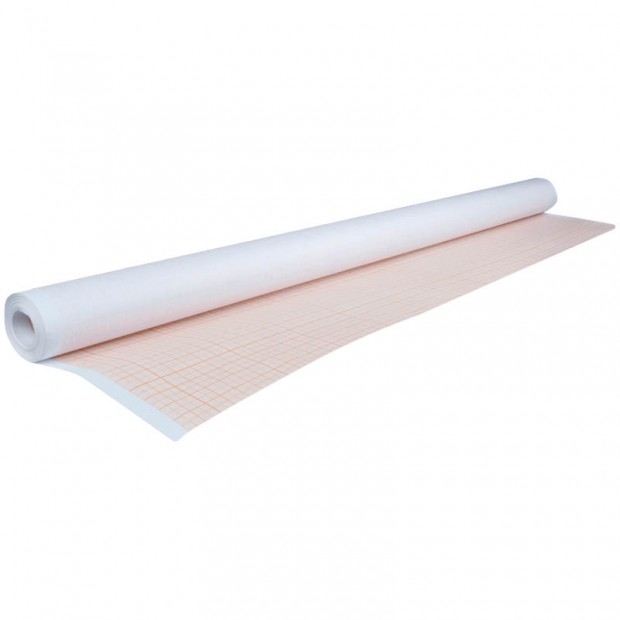 Бумага масштабно-координатная Лилия Холдинг, 640мм*10м, оранжевая