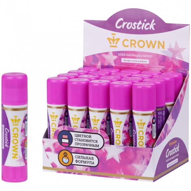 Клей-карандаш Crown Клей-карандаш Crown