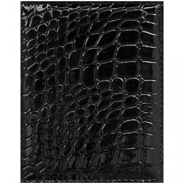 Бумажник водителя OfficeSpace иск. кожа, черный, крокодил Бумажник водителя OfficeSpace иск. кожа, черный, крокодил