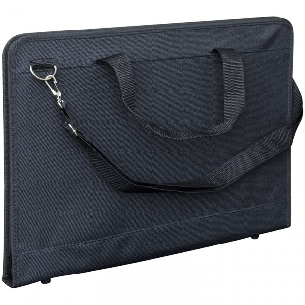 Папка художника А3 ArtSpace, черный, ткань, на молнии Папка художника А3 ArtSpace, черный, ткань, на молнии