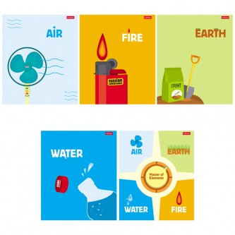 Тетрадь 48л., А5, линия Hatber 