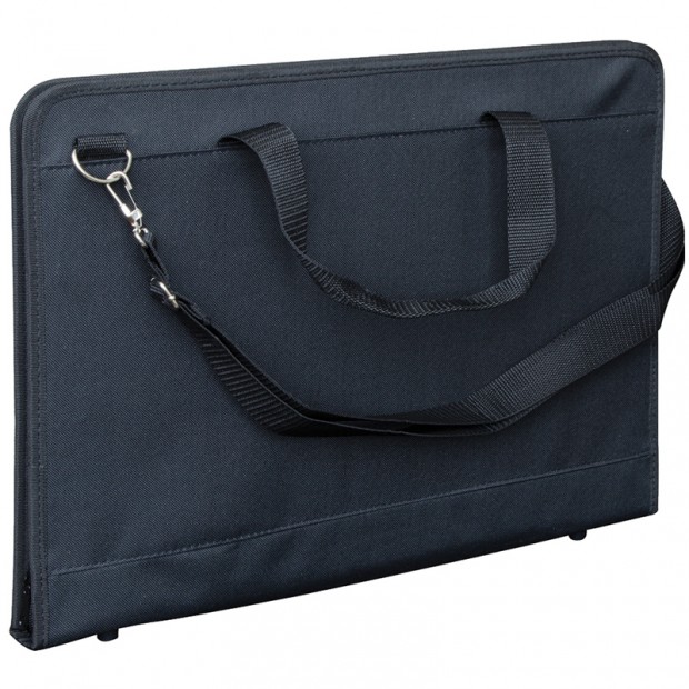 Папка художника А1 ArtSpace, черный, ткань, на молнии Папка художника А1 ArtSpace, черный, ткань, на молнии