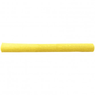 Бумага крепированная флористическая Werola, 50*250см, 128г/м2, растяж. 250%, светло-желтая, в рулоне Бумага крепированная флористическая Werola, 50*250см, 128г/м2, растяж. 250%, светло-желтая, в рулоне