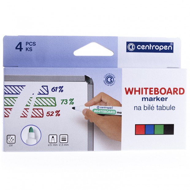 Набор маркеров для белых досок Centropen Набор маркеров для белых досок Centropen