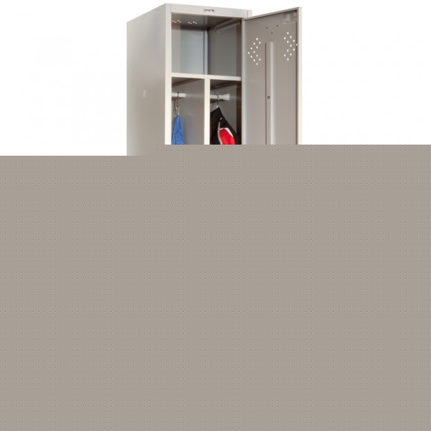 Шкаф для раздевалок Промет LS (LE) - 11-40D,1830* 418*500, 1 секция