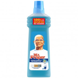 Средство для мытья полов и стен Mr.Proper Средство для мытья полов и стен Mr.Proper