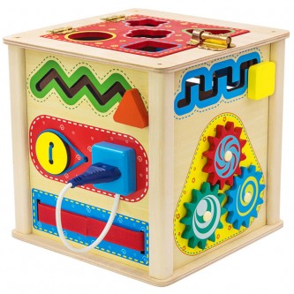 Игра развивающая Бизикуб Alatoys Игра развивающая Бизикуб Alatoys