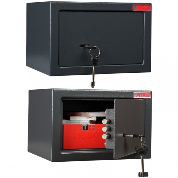 Сейф мебельный Aiko T-170 KL (ключ/замок), Н0 класс взломостойкости