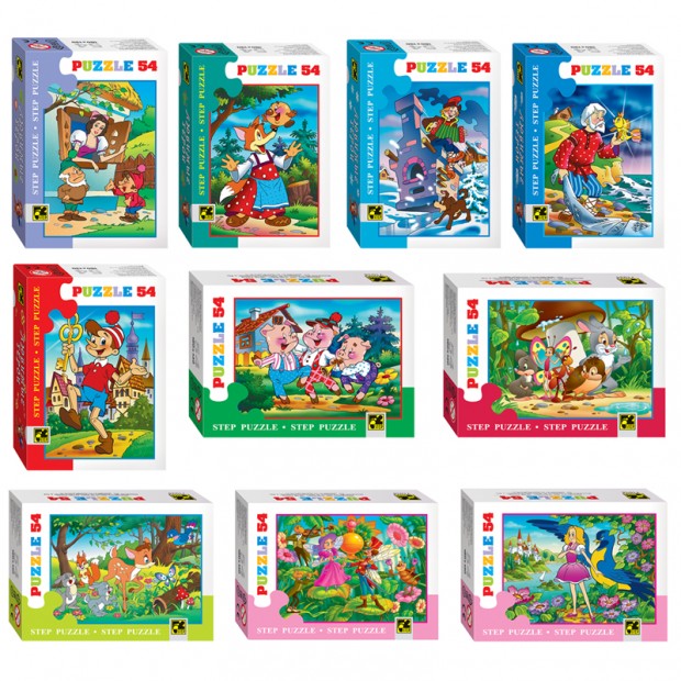 Пазл  54 эл. Step Puzzle 