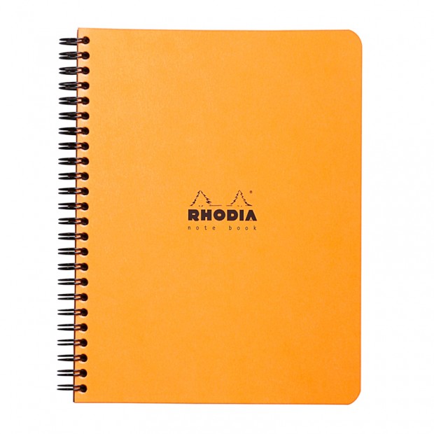 Тетрадь 80л., А5+, клетка на гребне Rhodia 