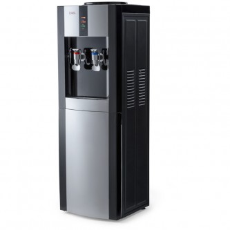 Кулер для воды напольный AEL LD-AEL-47c, нагрев/охлаждение электрон., со шкафом 10л, серебристый, черный Кулер для воды напольный AEL LD-AEL-47c, нагрев/охлаждение электрон., со шкафом 10л, серебристый, черный