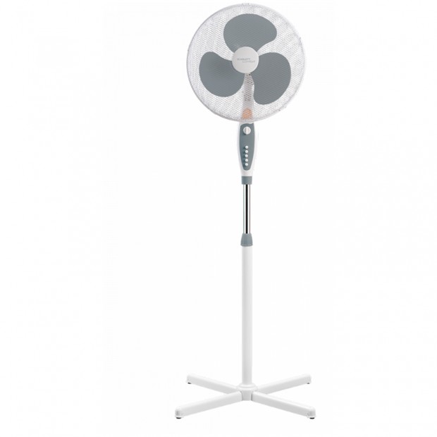 Вентилятор напольный Scarlett SC-SF111B24, таймер, серый