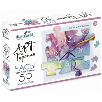Пазл-часы  59 эл. Origami 