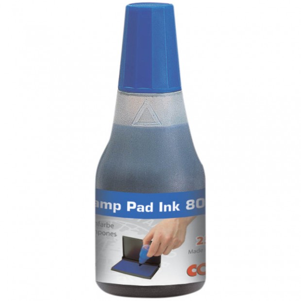 Штемпельная краска Colop, 25мл, синяя Штемпельная краска Colop, 25мл, синяя