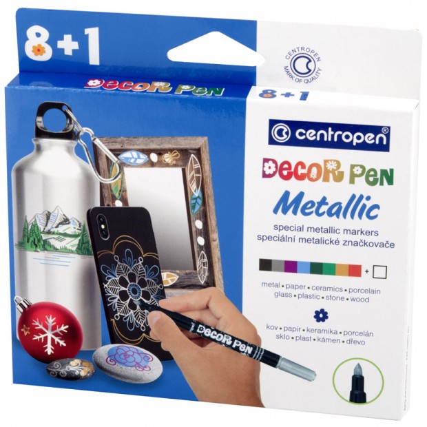 Набор маркеров для декорирования Centropen Набор маркеров для декорирования Centropen