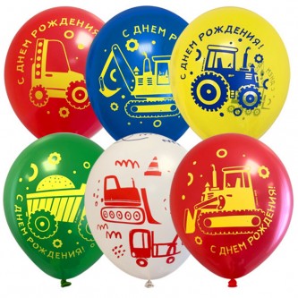 Воздушные шары, 25шт., М12/30см, ПатиБум Воздушные шары, 25шт., М12/30см, ПатиБум