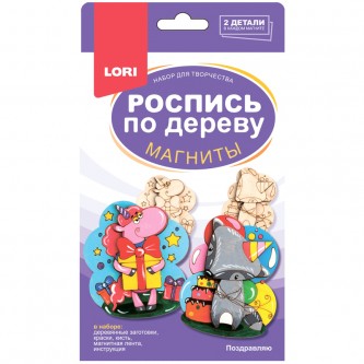 Набор для росписи изделий из дерева Lori 