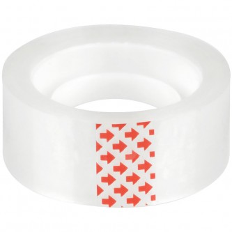 Клейкая лента 19мм*22м, OfficeSpace, прозрачная