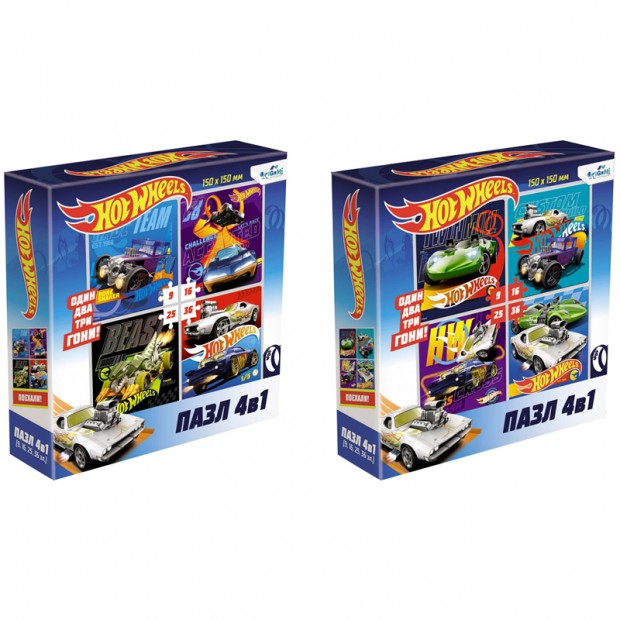 Набор пазлов 9-16-25-36 эл. Origami 