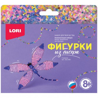 Набор для создания фигурки из бисера Lori 