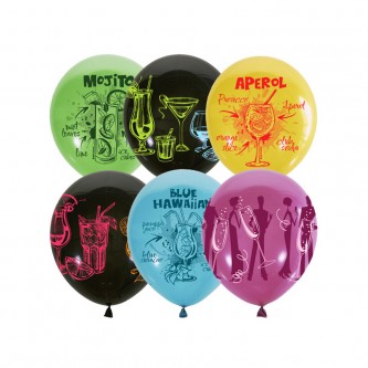 Воздушные шары, 25шт., M12/30см, ПатиБум Воздушные шары, 25шт., M12/30см, ПатиБум