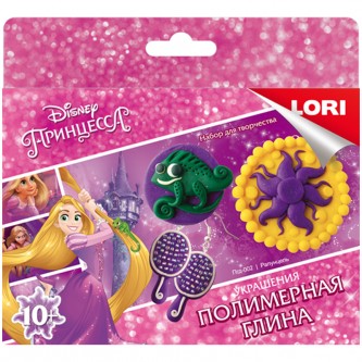 Набор для изготовления объемных украшений из полимерной глины Lori Набор для изготовления объемных украшений из полимерной глины Lori