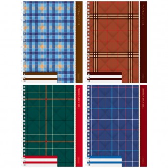 Тетрадь 96л., А5, клетка на гребне Hatber 