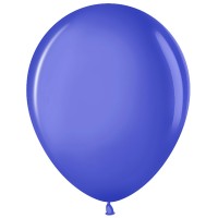 Воздушные шары,  50шт., М12/30см, MESHU, пастель, синий