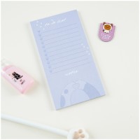 Блок для записей (To Do list) MESHU 8,0*15,0см, 50л., 