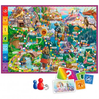 Игра-ходилка настольная ГЕОДОМ 