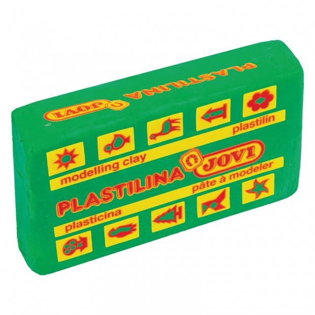 Пластилин JOVI, зеленый, 50г Пластилин JOVI, зеленый, 50г