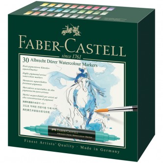 Набор акварельных пигм. маркеров Faber-Castell 