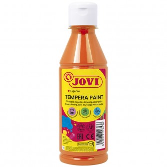 Гуашь JOVI, с повышенным содержанием пигмента, оранжевая, 250мл