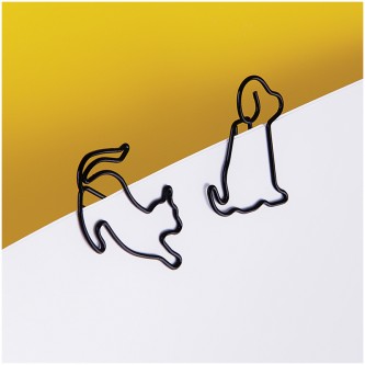 Скрепки фигурные 19мм, Meshu 