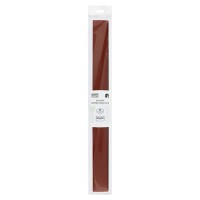 Бумага крепированная ТРИ СОВЫ, 50*250см, 32г/м2, коричневая, в рулоне, пакет с европодвесом