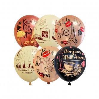 Воздушные шары, 25шт., M10/30см, ПатиБум Воздушные шары, 25шт., M10/30см, ПатиБум